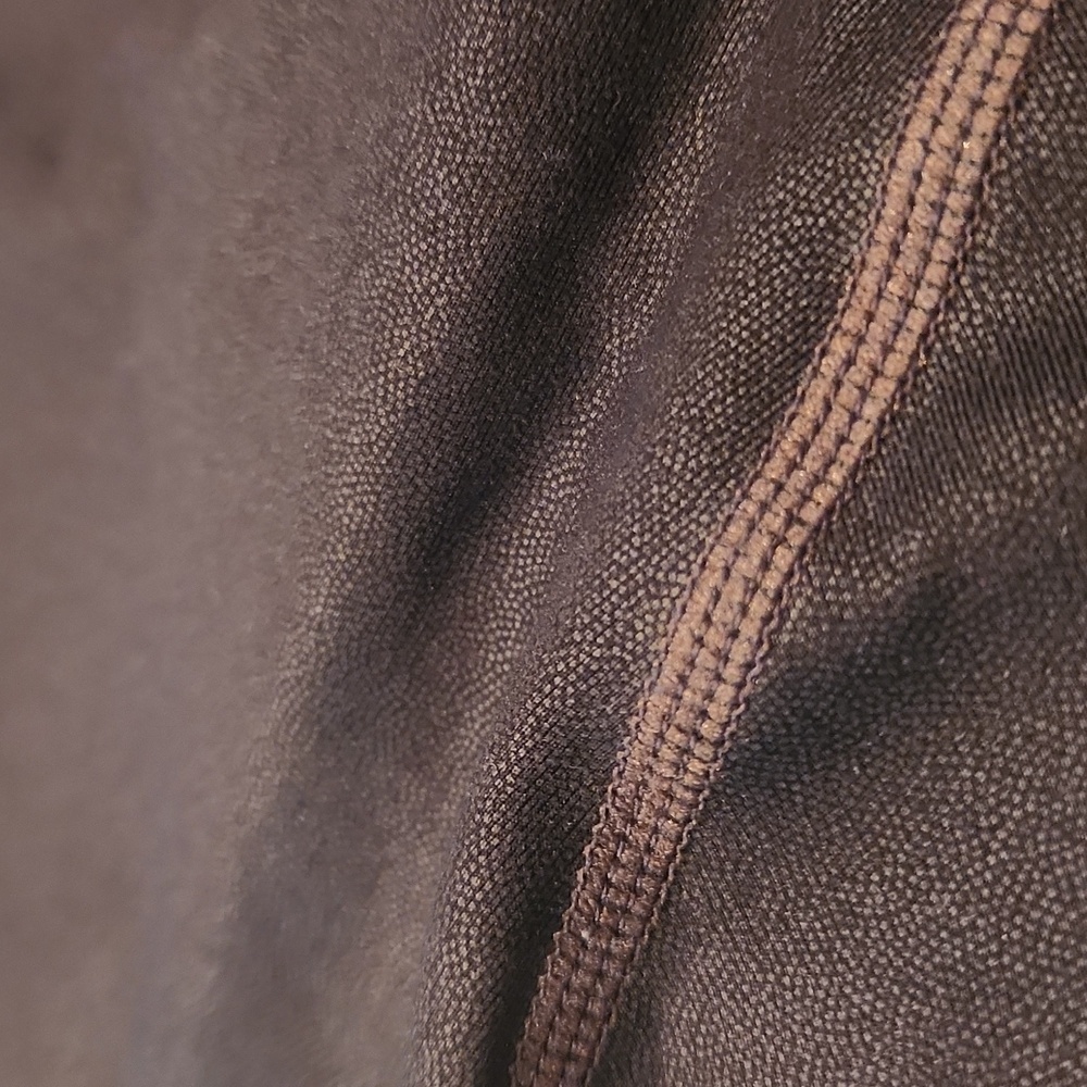 Fabletics 3x Faux Leather Pleather Crop Active Leggings Activewear - Picture 11 of 11